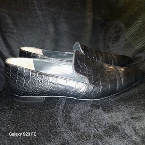 Paul Green 'Belinda' Croco Pointed Loafer Size US 8